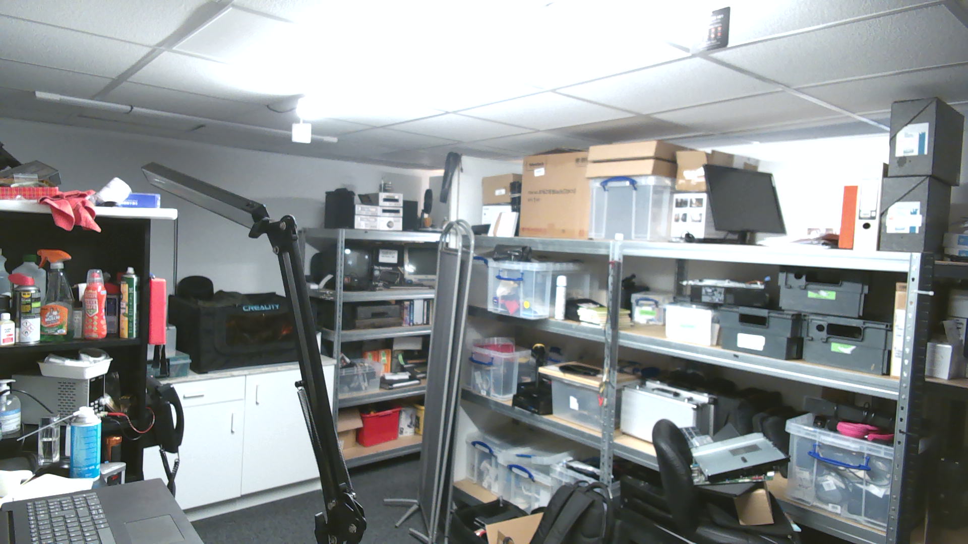 Latest view of the workshop